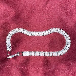 beautiful cz diamond tennis bracelet